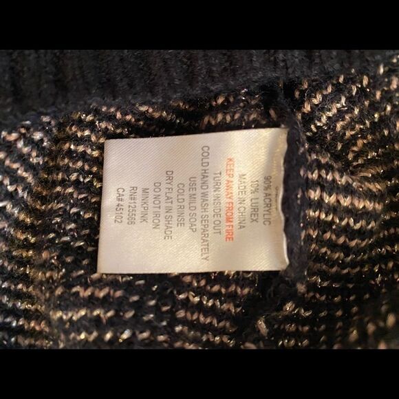 Minkpink, women’s leopard, open back pullover long sleeve sweater size small - Picture 3 of 5